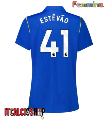 Chelsea Estevao Willian #41 Prima Maglia Femmina 2026-27 Manica Corta